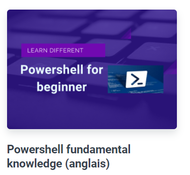 Powershell fundamental knowledge - Fluctuation IT